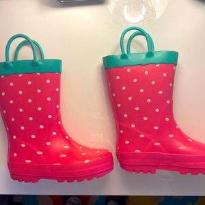 Toddler girls carter rain boots